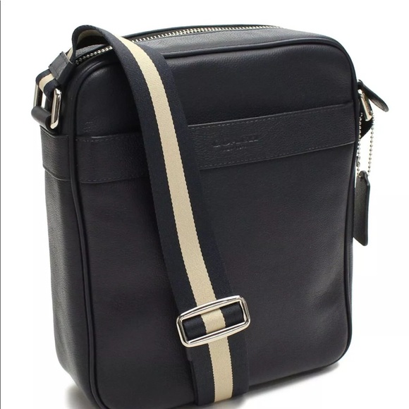 Coach Other - Coach Men’s Leather Messenger Bag NWT black -